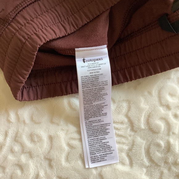 NWT Cotopaxi Subo Pant, men’s S, chestnut, RARE color - Picture 13 of 13